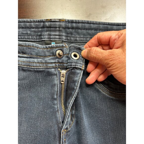 KÜHL Legendary Pants Women's Size 6 Short Straight Leg Stretch‎ Denim Jeans - Picture 10 of 10